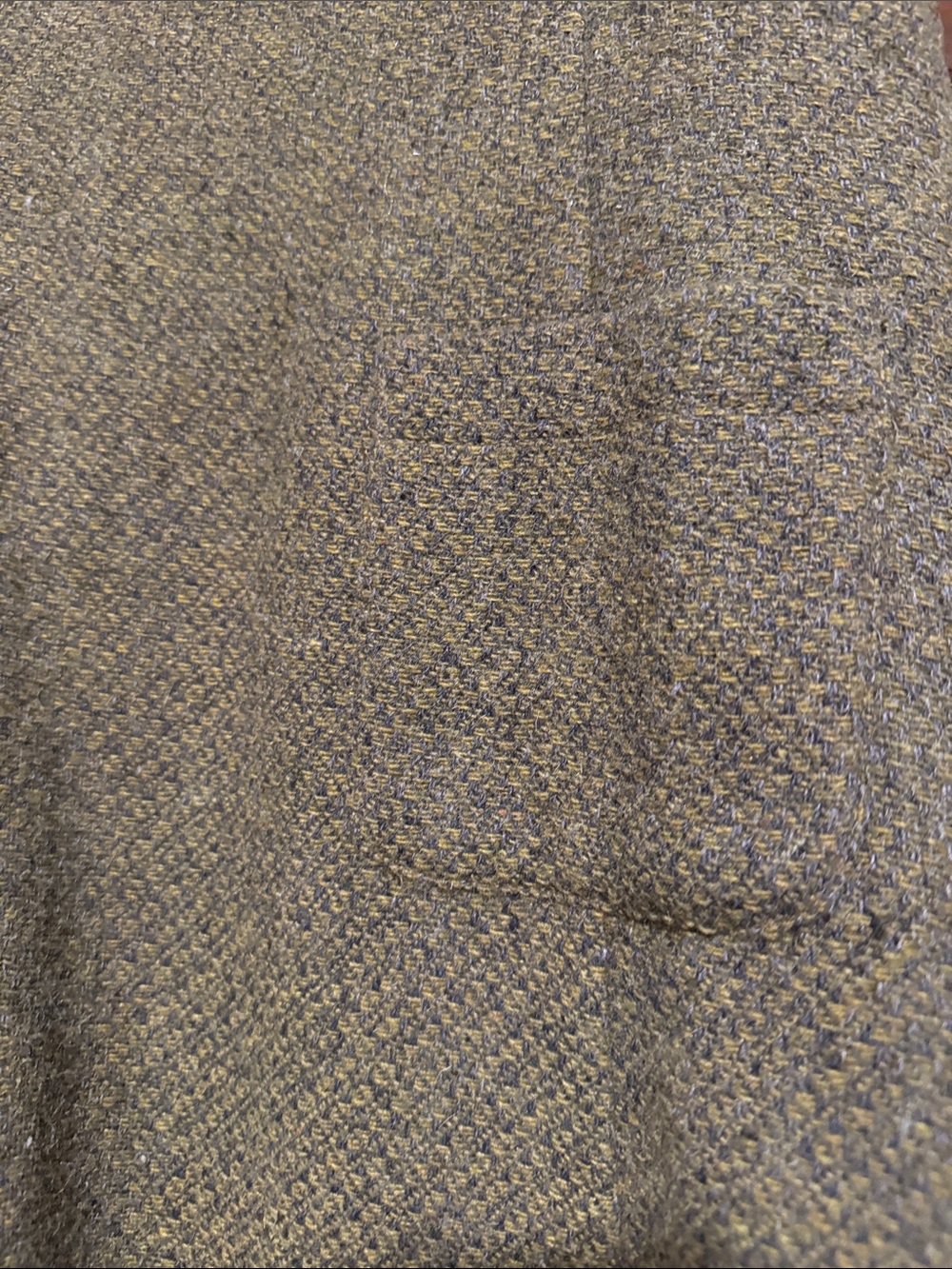 American Eagle Outfitters Olive Green Wool Dress from the 90s - Picture 4 of 7